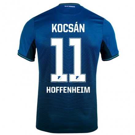 Naisten Jalkapallo Petra Kocsan #11 Laivastonsininen Kotipaita 2021/22 Lyhythihainen Paita T-paita