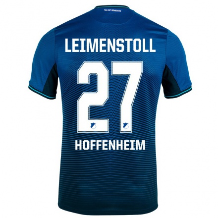Naisten Jalkapallo Vanessa Leimenstoll #27 Laivastonsininen Kotipaita 2021/22 Lyhythihainen Paita T-paita