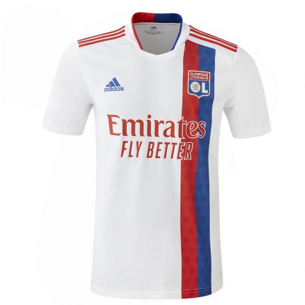 Naisten Jalkapallo Jerome Boateng #27 Valkoinen Kotipaita 2021/22 Lyhythihainen Paita T-paita