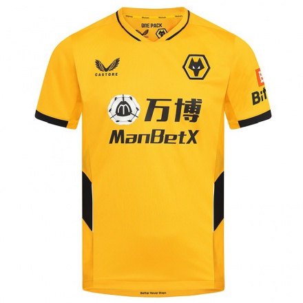 Naisten Jalkapallo Hwang Hee-chan #26 Keltainen Kotipaita 2021/22 Lyhythihainen Paita T-paita