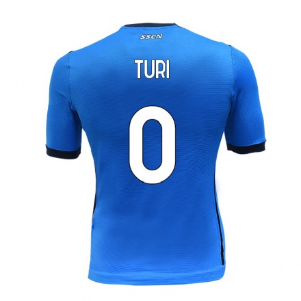 Naisten Jalkapallo Claudio Turi #0 Sininen Kotipaita 2021/22 Lyhythihainen Paita T-paita