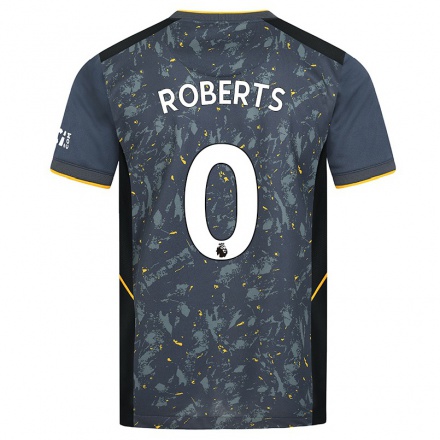 Naisten Jalkapallo Tyler Roberts #0 Harmaa Vieraspaita 2021/22 Lyhythihainen Paita T-paita