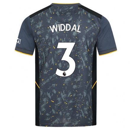 Naisten Jalkapallo Natalie Widdal #3 Harmaa Vieraspaita 2021/22 Lyhythihainen Paita T-paita