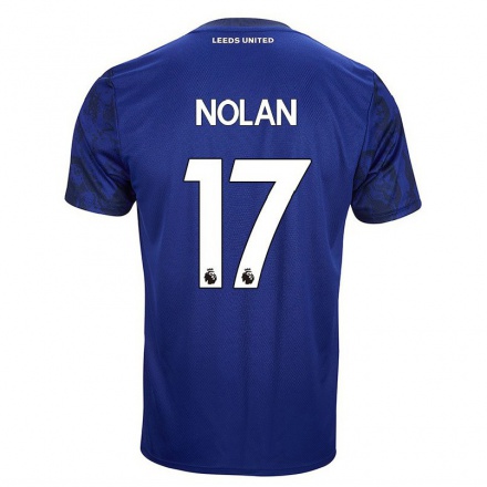 Naisten Jalkapallo Aaliyah Nolan #17 Kuninkaallisen Sininen Vieraspaita 2021/22 Lyhythihainen Paita T-paita