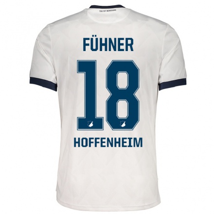 Naisten Jalkapallo Anne Fuhner #18 Valkoinen Vieraspaita 2021/22 Lyhythihainen Paita T-paita