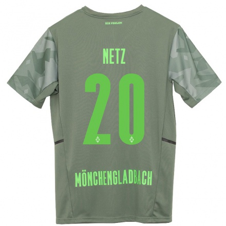 Naisten Jalkapallo Luca Netz #20 Tummanvihreä Vieraspaita 2021/22 Lyhythihainen Paita T-paita