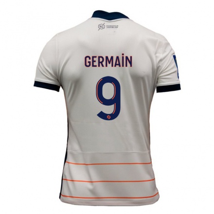 Naisten Jalkapallo Valere Germain #9 Harmaa Vieraspaita 2021/22 Lyhythihainen Paita T-paita