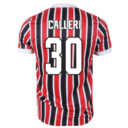 Naisten Jalkapallo Jonathan Calleri #30 Punamusta Vieraspaita 2021/22 Lyhythihainen Paita T-paita