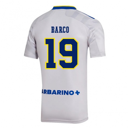 Naisten Jalkapallo Valentin Barco #19 Harmaa Vieraspaita 2021/22 Lyhythihainen Paita T-paita