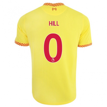 Naisten Jalkapallo Thomas Hill #0 Keltainen 3. Paita 2021/22 Lyhythihainen Paita T-paita