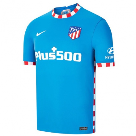 Naisten Jalkapallo Oscar Castro #0 Sininen 3. Paita 2021/22 Lyhythihainen Paita T-paita