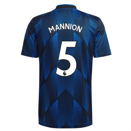 Naisten Jalkapallo Aoife Mannion #5 Tummansininen 3. Paita 2021/22 Lyhythihainen Paita T-paita