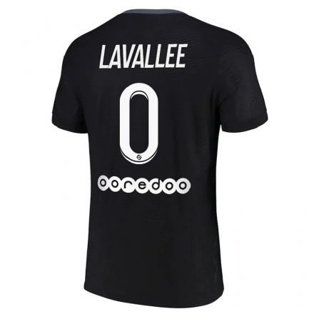 Naisten Jalkapallo Lucas Lavallee #0 Musta 3. Paita 2021/22 Lyhythihainen Paita T-paita