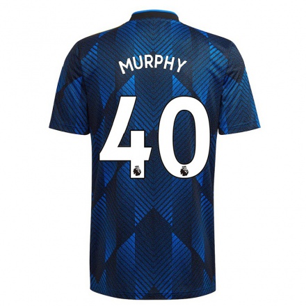 Naisten Jalkapallo Niamh Murphy #40 Tummansininen 3. Paita 2021/22 Lyhythihainen Paita T-paita