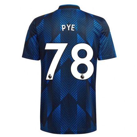 Naisten Jalkapallo Logan Pye #78 Tummansininen 3. Paita 2021/22 Lyhythihainen Paita T-paita