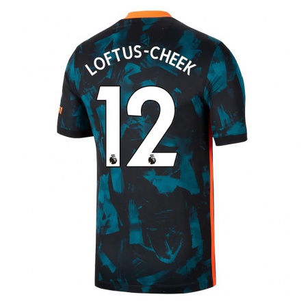 Naisten Jalkapallo Ruben Loftus-cheek #12 Tummansininen 3. Paita 2021/22 Lyhythihainen Paita T-paita