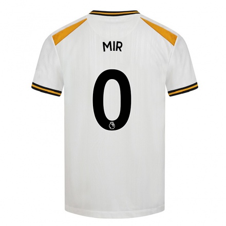 Naisten Jalkapallo Rafa Mir #0 Valkoinen Keltainen 3. Paita 2021/22 Lyhythihainen Paita T-paita