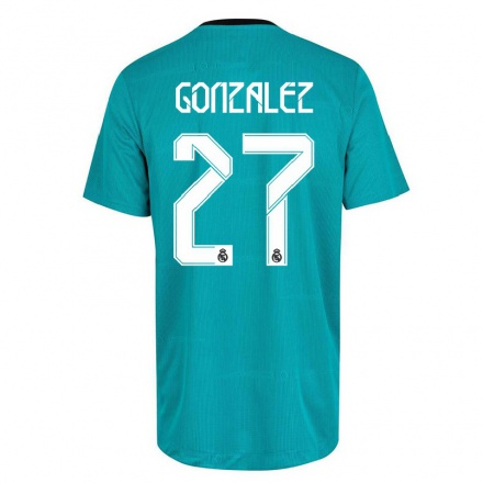 Naisten Jalkapallo Peter Gonzalez #27 Vaaleanvihreä 3. Paita 2021/22 Lyhythihainen Paita T-paita