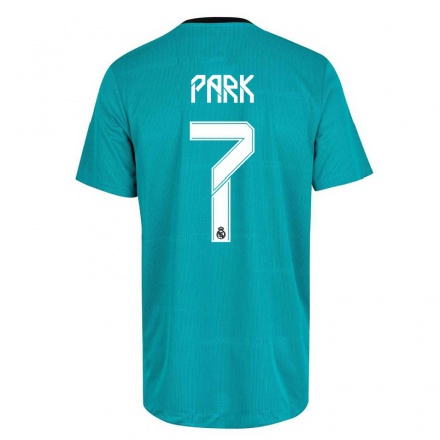 Naisten Jalkapallo Marvin Park #7 Vaaleanvihreä 3. Paita 2021/22 Lyhythihainen Paita T-paita
