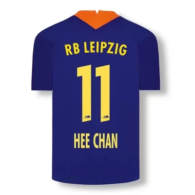 Naisten Jalkapallo Hwang Hee-chan #11 Vieraspaita Sähköinen Sininen Pelipaita 2020/21 Lyhythihainen Paita