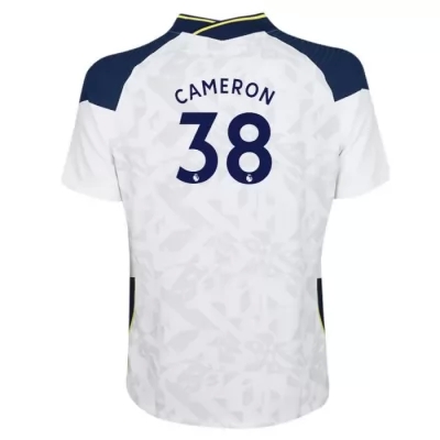 Naisten Jalkapallo Cameron Carter-vickers #38 Kotipaita Valkoinen Pelipaita 2020/21 Lyhythihainen Paita