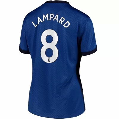 Naisten Jalkapallo Frank Lampard #8 Kotipaita Sininen Pelipaita 2020/21 Lyhythihainen Paita